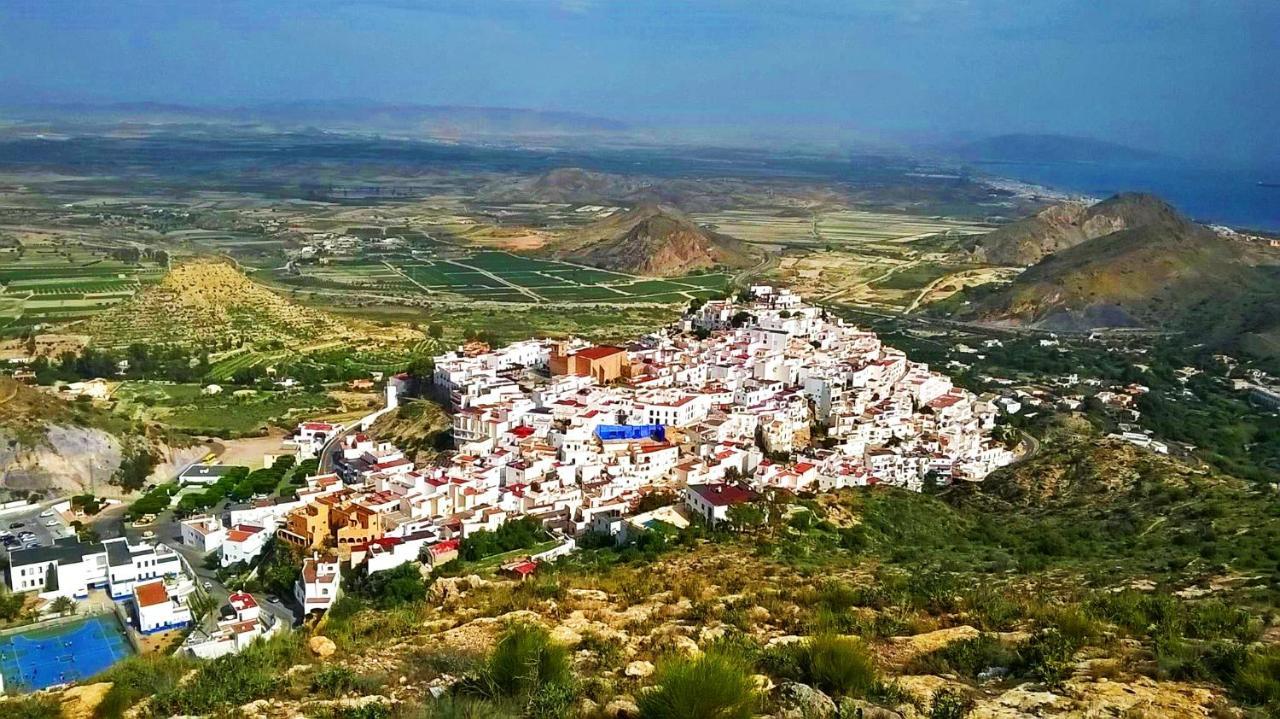 Casa Ridao-Habitacion Indalo Con Vistas Mojácar Dış mekan fotoğraf